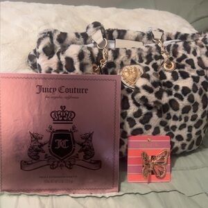 Juicy Couture Animal Print Shoulder Bag
